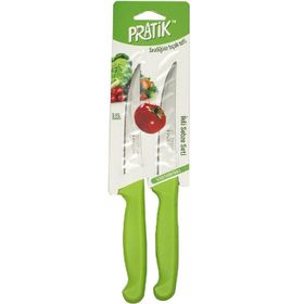 Pratik 43038 Yeşil ikili Sebze Bıçak Seti