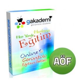 Pratik AÖF İdare Hukuku Online Görüntülü Eğitim Seti - Kollektif