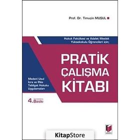 Pratik Çalışma Kitabı - Timuçin Muşul
