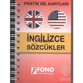Pratik Dil Kartları - İngilizce Sözcükler - Şükrü Meriç