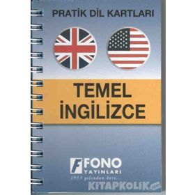 Pratik Dil Kartları - İngilizce Sözcükler - Şükrü Meriç