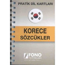 Pratik Dil Kartlari Korece Sözcükler - Fono Yayınları