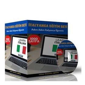 Pratik İtalyanca Eğitim Seti Enine Boyuna Eğitim