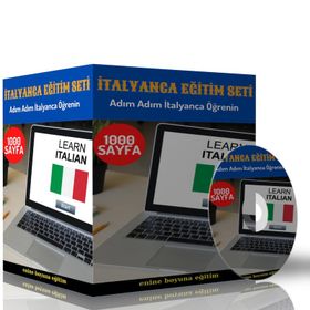 Pratik İtalyanca Eğitim Seti Enine Boyuna Eğitim