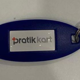 Pratik Kart Geçiş Sistemi Yedek Balık Anahtarlık
