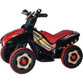 Pratikko Led Işıklı Müzikli Siyah Akülü Atv