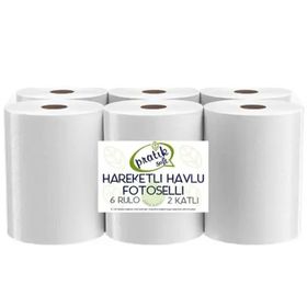 Pratiksoft 6'li Fotoselli Hareketli Kağıt Havlu