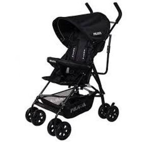 Prava P01 Smart Tam Yatarlı Siyah Baston Bebek Arabası