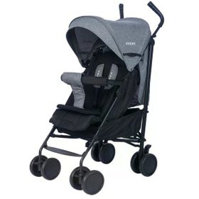 Prava P04 Hero Tam Yatarlı Gri Baston Bebek Arabası