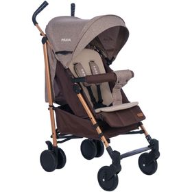 Prava P09 Kahve Ruby Aliminyum Baston Bebek Arabası