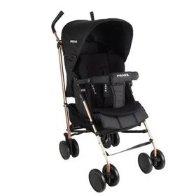 Prava P09 Siyah Ruby Aliminyum Baston Bebek Arabası