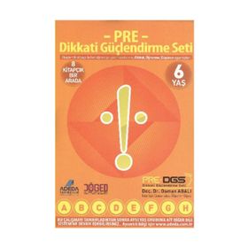 Pre Dikkati Güçlendirme Seti 6 Yaş-Adeda Yayınları