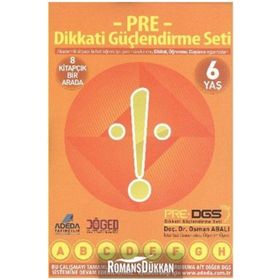 Pre Dikkati Güçlendirme Seti 6 Yaş-Adeda Yayınları