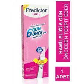 Predictor Early 1 Adet Gebelik Testi