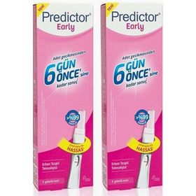 Predictor Early 2 Adet Erken Gebelik Testi