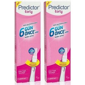 Predictor Early 2 Adet Erken Gebelik Testi