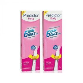 Predictor Early 2 Adet Erken Gebelik Testi