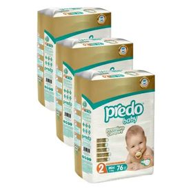 Predo Baby Premium Comfort No:2 Mini 228 Adet Bebek Bezi