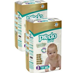 Predo Baby Premium Comfort No:3 Midi Bebek Bezi