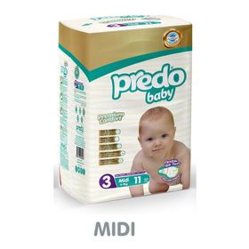 Predo Baby Premium Comfort No:3 Midi Bebek Bezi