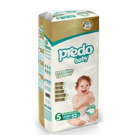Predo Baby Premium Comfort No:5 Junior 52 Adet Bebek Bezi