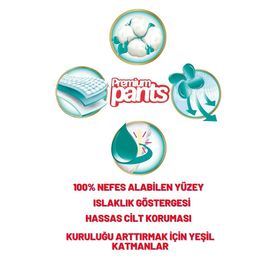 Predo Baby Premium Pants No:4 Maxi 40 Adet Külot Bebek Bezi