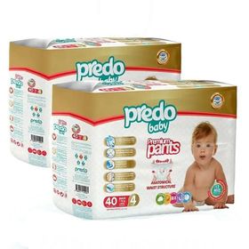 Predo Baby Premium Pants No:4 Maxi 80 Adet Külot Bebek Bezi