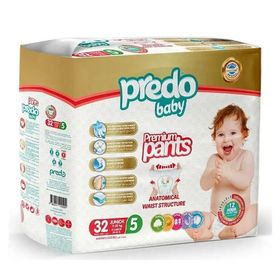 Predo Baby Premium Pants No:5 Junior 32 Adet Külot Bebek Bezi
