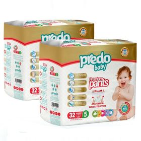 Predo Baby Premium Pants No:5 Junior 64 Adet Külot Bebek Bezi