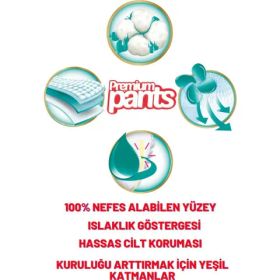 Predo Baby Premium Pants No:7 XLarge 120 Adet Külot Bebek Bezi