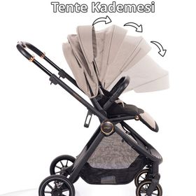 Prego 2028 Venüs Travel Sistem Bej Bebek Arabası