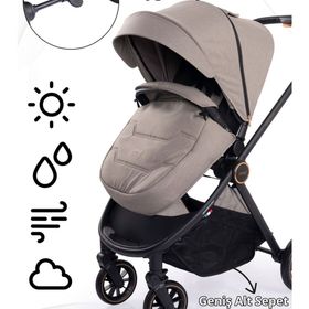 Prego 2028 Venüs Travel Sistem Bej Bebek Arabası