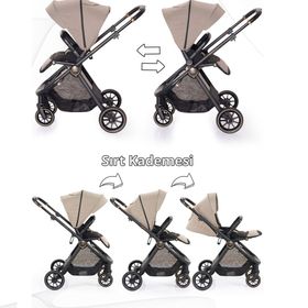Prego 2028 Venüs Travel Sistem Bej Bebek Arabası