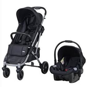 Prego 2030 Covi Plus Siyah Bebek Arabası