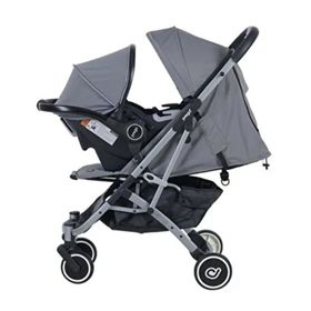 Prego 2030 Covi Plus Travel Sitem Gri Bebek Arabası