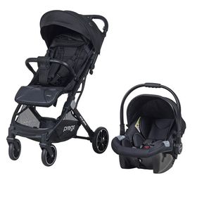 Prego 2037 Aria Plus Travel Siyah Bebek Arabası