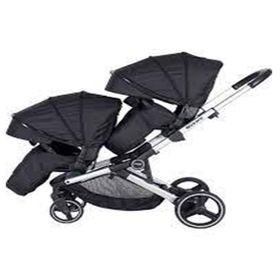 Prego 2071 Siyah Ibiza Pro İkiz Bebek Arabası