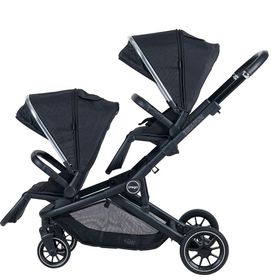 Prego 2223T Ibiza Siyah Plus Bebek Travel Sistem İkiz Bebek Arabası