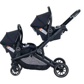 Prego 2223T Ibiza Siyah Plus Bebek Travel Sistem İkiz Bebek Arabası