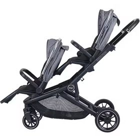 Prego Gri İbiza Plus İkiz Travel Bebek Arabası