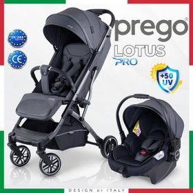 Prego Lotus Pro Kabin Boy Gri Travel Sistem Bebek Arabası