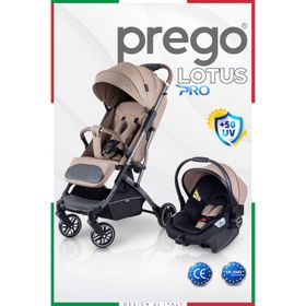 Prego Lotus Pro Kabin Boy Kahverengi Travel Sistem Bebek Arabası