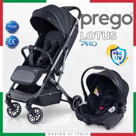 Prego Lotus Pro Kabin Boy Siyah Travel Sistem Bebek Arabası