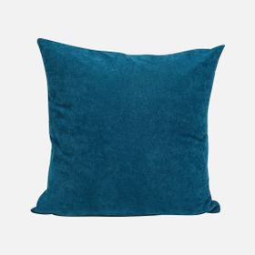 Premier Home 45x45 cm Süet Sedef Petrol Mavisi Yastık