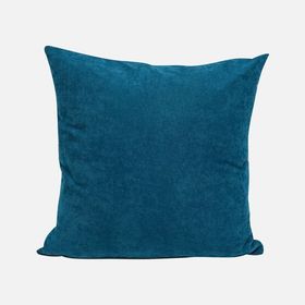 Premier Home 45x45 cm Süet Sedef Petrol Mavisi Yastık