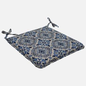 Premier Home Mavi Çini Sandalye Minderi