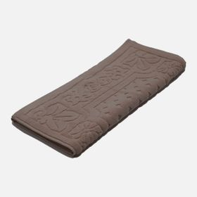 Premier Home Pudra 50x80 cm Jakarlı Ayak Havlusu
