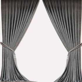 Premier Home Sedef Süet Gri 170x270 cm Fon Perde