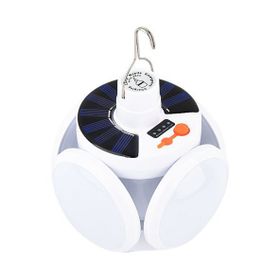 Premio PR-2038 Solar Panelli Şarjlı 5'li Katlanabilir Kamp Lambası