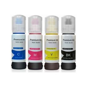 Premium 103 Ecotank L3160 Uyumlu 4 Renk Mürekkep Seti Toner